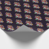 Space Santa Cadeaupapier (Hoek)