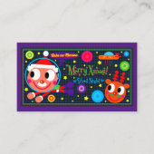 SPACE SANTA VISITEKAARTJE (Voorkant)