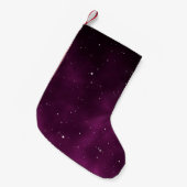 Space scape illustration astronomy graphic design  kleine kerstsok (Voorkant (Hangend))