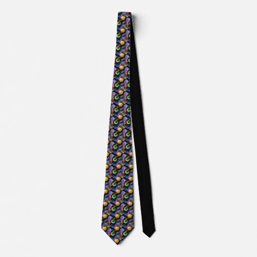 Space Science Custom Necktie Stropdas (Voorkant)