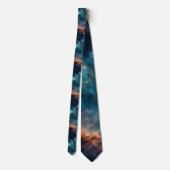 Space Science Custom Necktie Stropdas (Achterkant)
