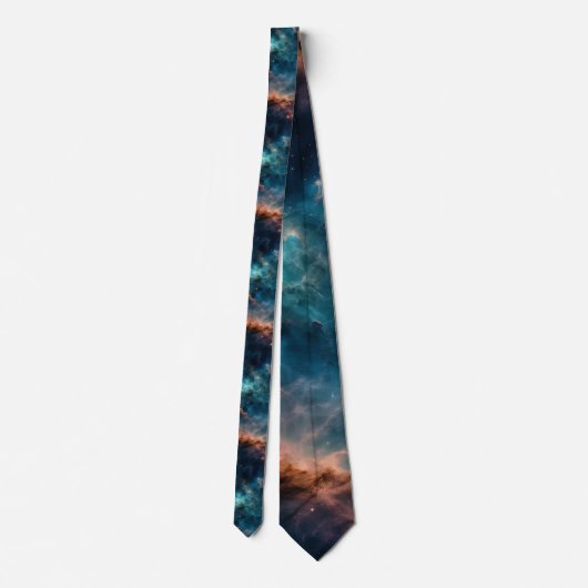 Space Science Custom Necktie Stropdas (Achterkant)