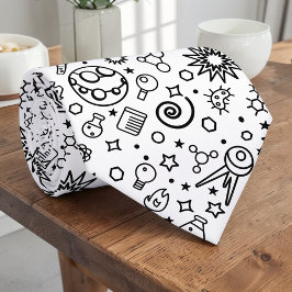 Space Science Custom Necktie Stropdas