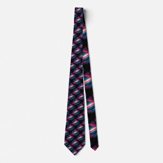 Space Science Custom Necktie Stropdas (Voorkant)