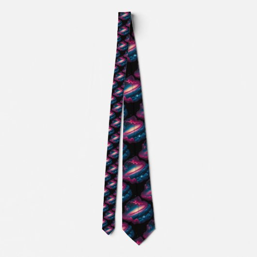 Space Science Custom Necktie Stropdas (Achterkant)