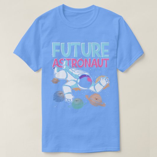 Space Science Galaxy Planets Space Future Astronau T-shirt (Design voorkant)