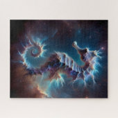 Space Seahorse Legpuzzel (Horizontaal)