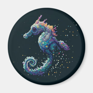 Space Seahorse Magneet