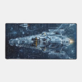 Space Ship Blueprint Sci-Fi Bureaumat (Voorkant)