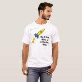 space_shlp3, My OtherRide is een RocketShip T-shirt (Voorkant volledig)