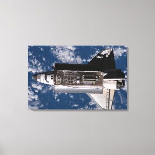 Space Shuttle Atlantis 2 Canvas Afdruk