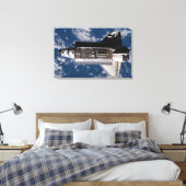 Space Shuttle Atlantis 2 Canvas Afdruk (Insitu (Slaapkamer))