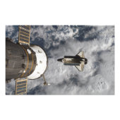 Space Shuttle Atlantis 2 Foto Afdruk (Voorkant)