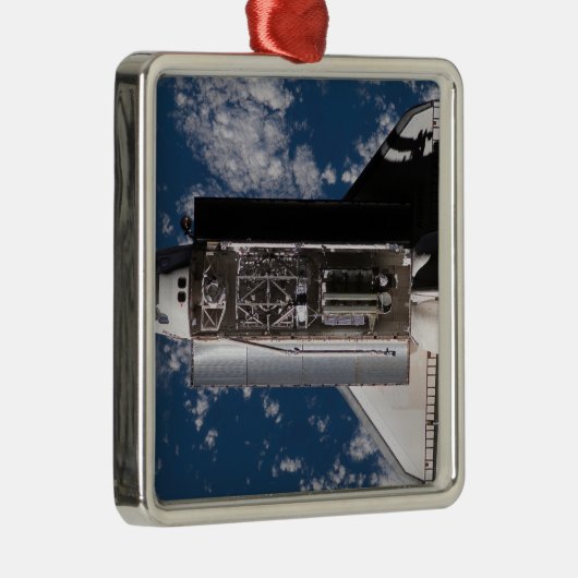Space Shuttle Atlantis 2 Metalen Ornament (Rechts)