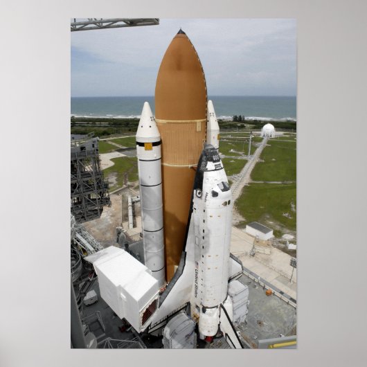 Space shuttle Atlantis 2 Poster (Voorkant)