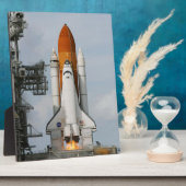 Space Shuttle Atlantis 8x10 Photo Plaque Fotoplaat (Zijkant)