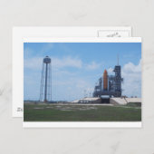 Space Shuttle Atlantis Briefkaart (Voorkant / Achterkant)