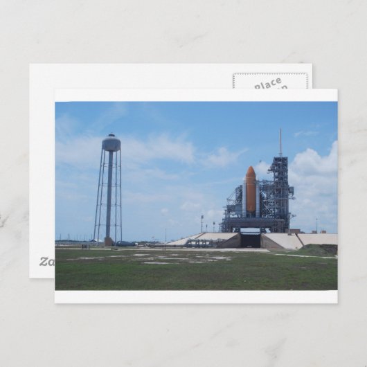 Space Shuttle Atlantis Briefkaart (Voorkant / Achterkant)