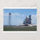 Space Shuttle Atlantis Briefkaart (Voorkant)