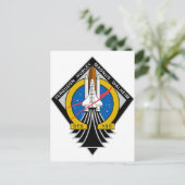 Space Shuttle Atlantis Briefkaart (Staand voorkant)