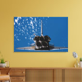 Space Shuttle Atlantis Canvas Afdruk (Insitu (Woonkamer))