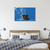 Space Shuttle Atlantis Canvas Afdruk (Insitu (Slaapkamer))