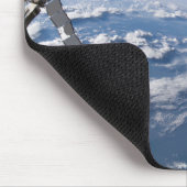 Space Shuttle Atlantis en een Soyuz-ruimtevaartuig Muismat (Hoek)