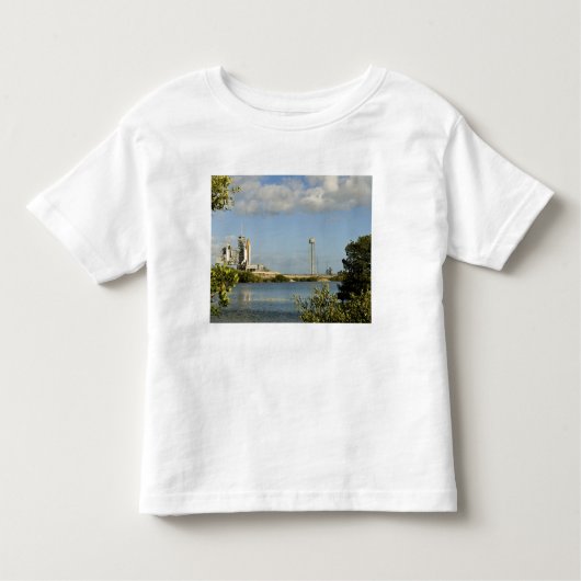 Space Shuttle Atlantis en Endeavor Kinder Shirts (Voorkant)