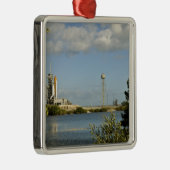 Space Shuttle Atlantis en Endeavor Metalen Ornament (Rechts)