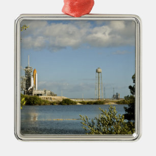 Space Shuttle Atlantis en Endeavor Metalen Ornament