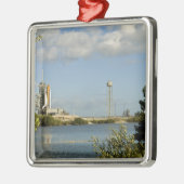 Space Shuttle Atlantis en Endeavor Metalen Ornament (Links)