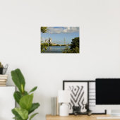 Space Shuttle Atlantis en Endeavor Poster (Thuiskantoor)