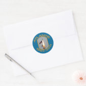 Space Shuttle Atlantis Final Lift Off Foto Ronde Sticker (Envelop)
