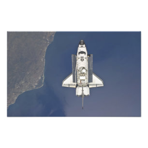 Space shuttle Atlantis Foto Afdruk