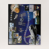 Space Shuttle Atlantis Hommage  Legpuzzel (Verticaal)