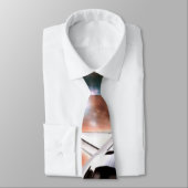 Space Shuttle Atlantis Hubble Telescope Artwork Stropdas (Gebonden)