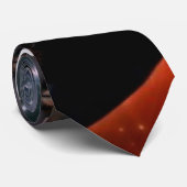 Space Shuttle Atlantis Hubble Telescope Artwork Stropdas (Opgerold)