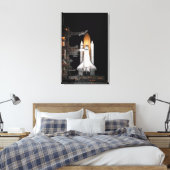 Space shuttle Atlantis is klaar Canvas Afdruk (Insitu (Slaapkamer))