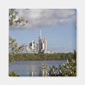 Space Shuttle Atlantis is klaar Magneet (Voorkant)