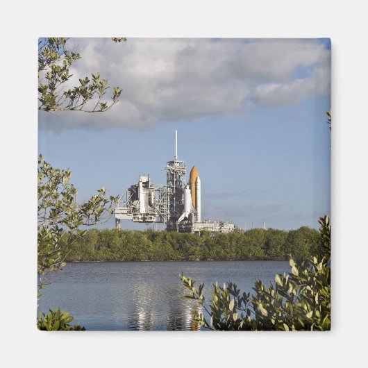Space Shuttle Atlantis is klaar Magneet (Voorkant)