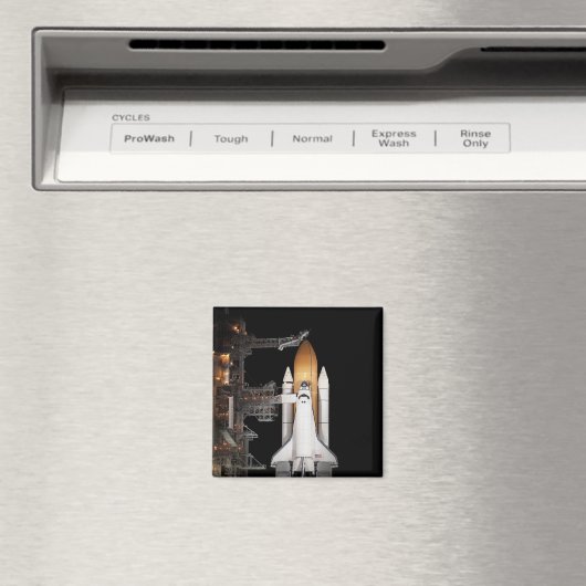 Space shuttle Atlantis is klaar Magneet (Insitu (Vaatwasser))