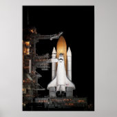 Space shuttle Atlantis is klaar Poster (Voorkant)