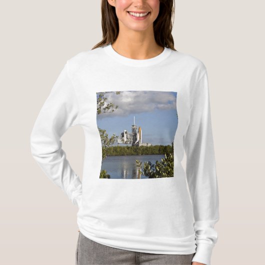 Space Shuttle Atlantis is klaar T-shirt (Voorkant)