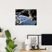 Space Shuttle Atlantis & ISS (STS-115) Poster (Thuiskantoor)
