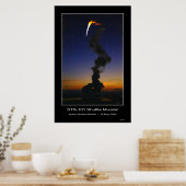 Space Shuttle Atlantis Lift-off - 19 mei 2000 Poster (Keuken)