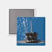 Space Shuttle Atlantis Magneet (Voorkant / Achterkant)