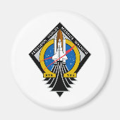 Space Shuttle Atlantis Magneet (Voorkant)