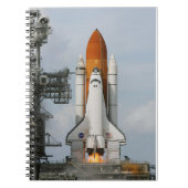 Space Shuttle Atlantis Photo Notitieboek (Voorkant)