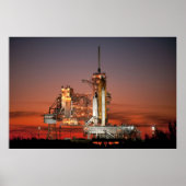 Space Shuttle Atlantis Poster (Voorkant)