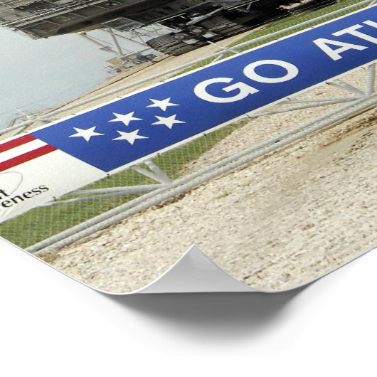 Space shuttle Atlantis Poster (Hoek)